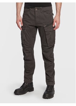 G-Star Raw Spodnie materiałowe Rovic D02190-C893-5812 Szary Regular Fit ze sklepu MODIVO w kategorii Spodnie męskie - zdjęcie 168576212