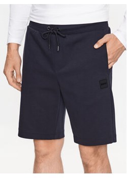Boss Spodnie dresowe Lamson 08 50486929 Granatowy Regular Fit ze sklepu MODIVO w kategorii Spodnie męskie - zdjęcie 168577651