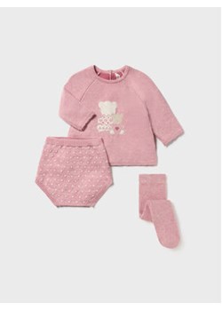 Mayoral Komplet dziecięcy 2.234 Różowy Regular Fit ze sklepu MODIVO w kategorii Komplety niemowlęce - zdjęcie 168577933