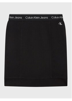 Calvin Klein Jeans Spódnica Punto IG0IG01823 Czarny Slim Fit ze sklepu MODIVO w kategorii Spódnice dziewczęce - zdjęcie 168578014