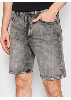 G-Star Raw Szorty jeansowe Triple A D20776-C909-C762 Szary Regular Fit ze sklepu MODIVO w kategorii Spodenki męskie - zdjęcie 168578323