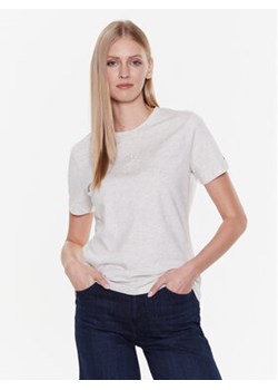 Tommy Hilfiger T-Shirt Applique WW0WW37184 Szary Regular Fit ze sklepu MODIVO w kategorii Bluzki damskie - zdjęcie 168578622