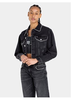 Tommy Jeans Kurtka jeansowa Claire DW0DW16712 Czarny Regular Fit ze sklepu MODIVO w kategorii Kurtki damskie - zdjęcie 168578664