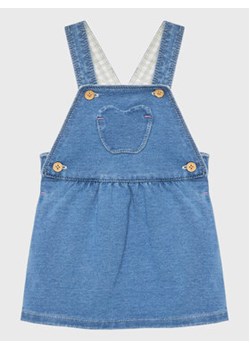 United Colors Of Benetton Sukienka jeansowa 4BAYAT00I Niebieski Regular Fit ze sklepu MODIVO w kategorii Sukienki niemowlęce - zdjęcie 168579041