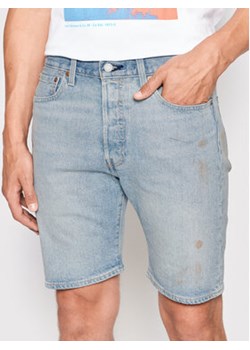 Levi's® Szorty jeansowe 501® Hemmed 36512-0163 Niebieski Regular Fit ze sklepu MODIVO w kategorii Spodenki męskie - zdjęcie 168579630