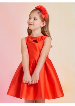 Abel & Lula Sukienka elegancka 5054 Pomarańczowy Regular Fit ze sklepu MODIVO w kategorii Sukienki dziewczęce - zdjęcie 168579741
