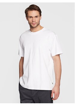 Solid T-Shirt Danton 21107307 Biały Boxy Fit ze sklepu MODIVO w kategorii T-shirty męskie - zdjęcie 168579880