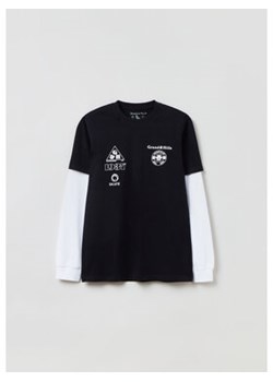 OVS Bluzka GRAND & HILLS 1606339 Czarny Regular Fit ze sklepu MODIVO w kategorii T-shirty chłopięce - zdjęcie 168580064