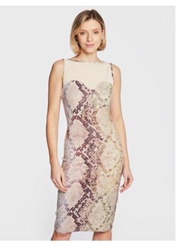 Guess Sukienka koktajlowa W3RK81 KAZS0 Kolorowy Slim Fit ze sklepu MODIVO w kategorii Sukienki - zdjęcie 168580094