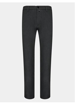 Pierre Cardin Spodnie materiałowe 30100/000/1037 Szary Slim Fit ze sklepu MODIVO w kategorii Spodnie męskie - zdjęcie 168580144