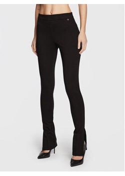 Liu Jo Spodnie materiałowe CF2163 J1857 Czarny Slim Fit ze sklepu MODIVO w kategorii Spodnie damskie - zdjęcie 168580330