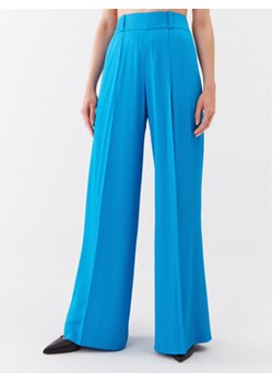 Hugo Spodnie materiałowe Haniana-1 50489210 Niebieski Relaxed Fit ze sklepu MODIVO w kategorii Spodnie damskie - zdjęcie 168580974