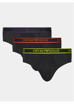 Emporio Armani Underwear Komplet 3 par slipów 111734 3F717 29821 Czarny ze sklepu MODIVO w kategorii Majtki męskie - zdjęcie 168581200