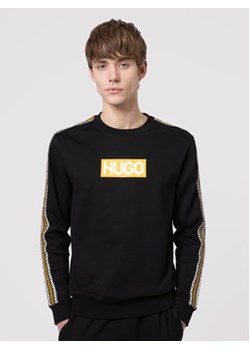 Hugo Bluza Dubeshi 50448382 Czarny Regular Fit ze sklepu MODIVO w kategorii Bluzy męskie - zdjęcie 168582323