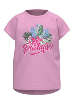 NAME IT T-Shirt 13215239 Różowy Regular Fit ze sklepu MODIVO w kategorii Bluzki dziewczęce - zdjęcie 168582540