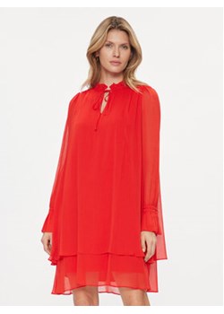 JOOP! Sukienka codzienna 58 JW231D151 30035288 Czerwony Regular Fit ze sklepu MODIVO w kategorii Sukienki - zdjęcie 168582780
