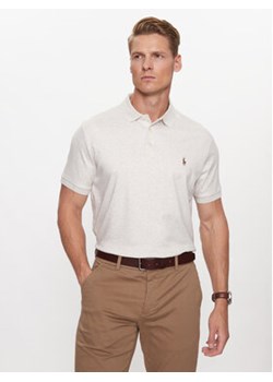 Polo Ralph Lauren Polo 710713130002 Szary Custom Slim Fit ze sklepu MODIVO w kategorii T-shirty męskie - zdjęcie 168583020