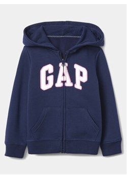 Gap Bluza 259444-03 Granatowy Regular Fit ze sklepu MODIVO w kategorii Bluzy dziewczęce - zdjęcie 168583563