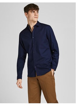 Jack&Jones Koszula 12201905 Granatowy Slim Fit ze sklepu MODIVO w kategorii Koszule męskie - zdjęcie 168583634