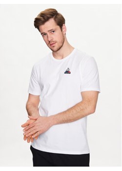 Le Coq Sportif T-Shirt 2310546 Biały Regular Fit ze sklepu MODIVO w kategorii T-shirty męskie - zdjęcie 168584034