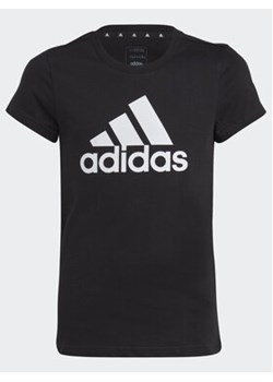 adidas T-Shirt Essentials Big Logo Cotton T-Shirt IC6120 Czarny Slim Fit ze sklepu MODIVO w kategorii T-shirty chłopięce - zdjęcie 168584320