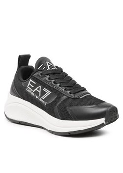EA7 Emporio Armani Sneakersy XSX110 XCC73 N763 Czarny ze sklepu MODIVO w kategorii Buty sportowe dziecięce - zdjęcie 168584390