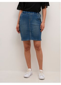 Cream Spódnica jeansowa Dinja 10610186 Granatowy Regular Fit ze sklepu MODIVO w kategorii Spódnice - zdjęcie 168584761