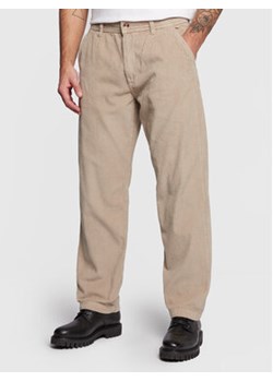 Redefined Rebel Spodnie materiałowe Malik 216210 Beżowy Loose Fit ze sklepu MODIVO w kategorii Spodnie męskie - zdjęcie 168584954