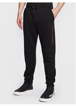 KARL LAGERFELD Spodnie dresowe 705027 524910 Czarny Regular Fit ze sklepu MODIVO w kategorii Spodnie męskie - zdjęcie 168585013