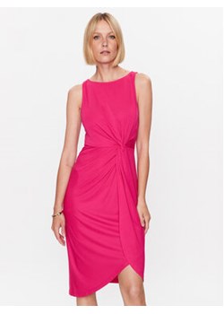 Lauren Ralph Lauren Sukienka koktajlowa 250903028002 Różowy Regular Fit ze sklepu MODIVO w kategorii Sukienki - zdjęcie 168585050