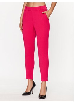 Vila Chinosy Varone 14087406 Różowy Slim Fit ze sklepu MODIVO w kategorii Spodnie damskie - zdjęcie 168585224