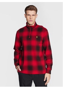 Polo Ralph Lauren Sweter 710880325001 Czerwony Regular Fit ze sklepu MODIVO w kategorii Swetry męskie - zdjęcie 168585291