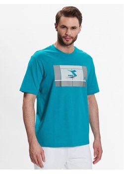 Diadora T-Shirt Match Point 102.179312 Niebieski Regular Fit ze sklepu MODIVO w kategorii T-shirty męskie - zdjęcie 168585312