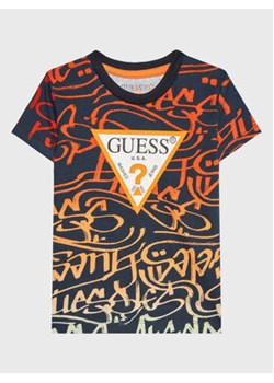 Guess T-Shirt N3GI05 K8HM3 Kolorowy Regular Fit ze sklepu MODIVO w kategorii T-shirty chłopięce - zdjęcie 168585464
