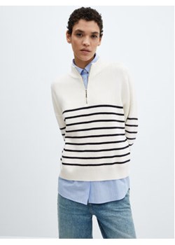 Mango Sweter Rizoni 67030480 Biały Regular Fit ze sklepu MODIVO w kategorii Swetry damskie - zdjęcie 168585843