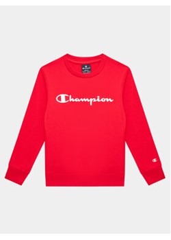 Champion Bluza 306278 Czerwony Regular Fit ze sklepu MODIVO w kategorii Bluzy chłopięce - zdjęcie 168586074