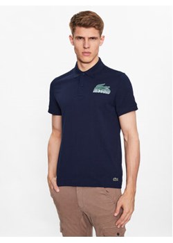 Lacoste Polo PH5076 Granatowy Regular Fit ze sklepu MODIVO w kategorii T-shirty męskie - zdjęcie 168586283