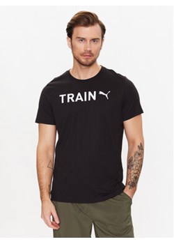 Puma T-Shirt Graphic 523414 Czarny Regular Fit ze sklepu MODIVO w kategorii T-shirty męskie - zdjęcie 168586723