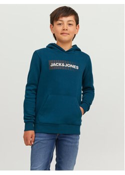 Jack&Jones Junior Bluza 12237459 Niebieski Regular Fit ze sklepu MODIVO w kategorii Bluzy chłopięce - zdjęcie 168586764
