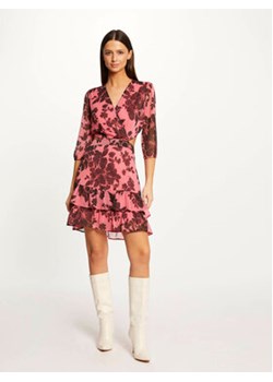 Morgan Sukienka codzienna 231-RBLOO.F Różowy Regular Fit ze sklepu MODIVO w kategorii Sukienki - zdjęcie 168587390