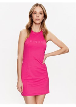 Pinko Sukienka letnia Blonde 101036 A0S4 Różowy Slim Fit ze sklepu MODIVO w kategorii Sukienki - zdjęcie 168587402