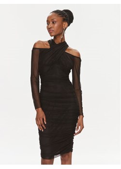 Rinascimento Sukienka koktajlowa CFC0116298003 Czarny Slim Fit ze sklepu MODIVO w kategorii Sukienki - zdjęcie 168587940