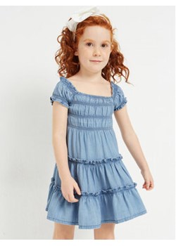 Mayoral Sukienka letnia 3937 Niebieski ze sklepu MODIVO w kategorii Sukienki dziewczęce - zdjęcie 168588150