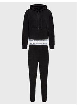 DKNY Piżama YI2922595 Czarny Regular Fit ze sklepu MODIVO w kategorii Piżamy damskie - zdjęcie 168588291