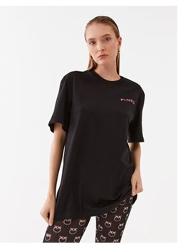 Pinko T-Shirt 101704 A13K Czarny Relaxed Fit ze sklepu MODIVO w kategorii Bluzki damskie - zdjęcie 168588554