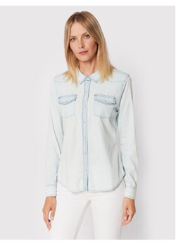Guess Koszula jeansowa W2GH75 D4NA0 Niebieski Regular Fit ze sklepu MODIVO w kategorii Koszule damskie - zdjęcie 168588600