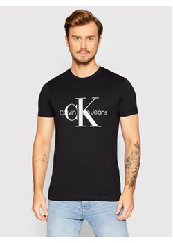 Calvin Klein Jeans T-Shirt J30J320935 Czarny Slim Fit ze sklepu MODIVO w kategorii T-shirty męskie - zdjęcie 168588742