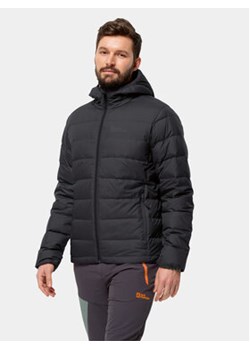 Jack Wolfskin Kurtka puchowa Ather Down Hoody 1207671 Czarny Regular Fit ze sklepu MODIVO w kategorii Kurtki męskie - zdjęcie 168588782