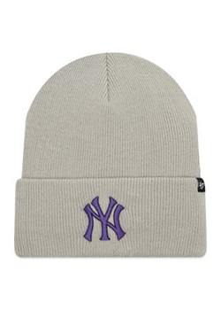 47 Brand Czapka New York Yankees B-HYMKR17ACE-GYA Szary ze sklepu MODIVO w kategorii Czapki zimowe damskie - zdjęcie 168589433