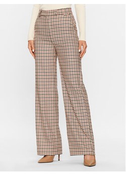 Maryley Spodnie materiałowe 23IB515/M07 Beżowy Regular Fit ze sklepu MODIVO w kategorii Spodnie damskie - zdjęcie 168589882